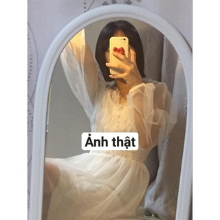 [SIÊU BOM TẤN] VÁY NỮ TIỂU THƯ TAY BỒNG
