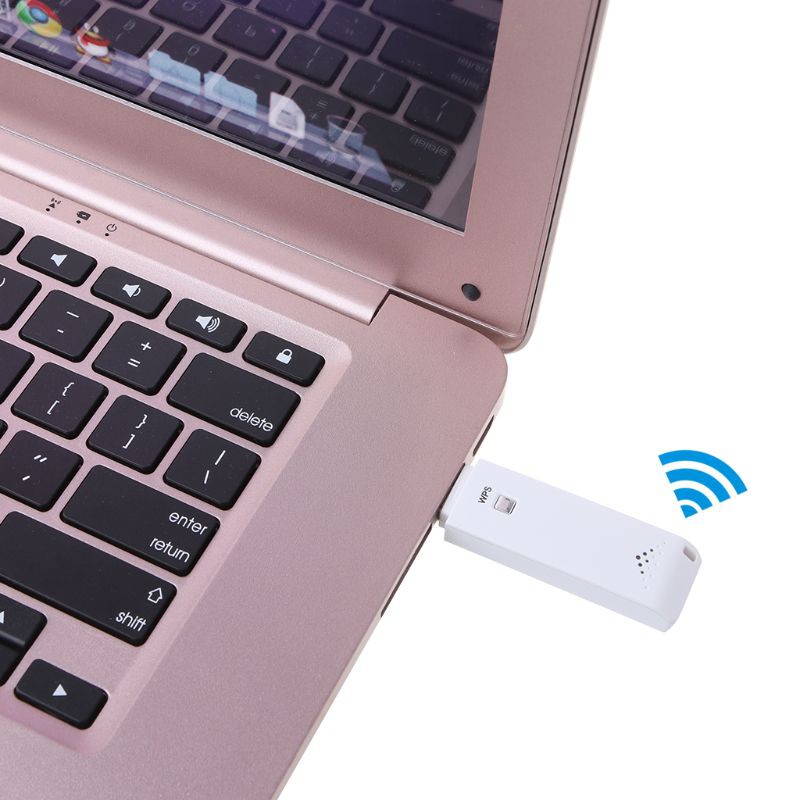 Usb Thu Sóng Wifi Không Dây Rt3072 300mbps Có 4 Khe Thẻ Cho Hệ Thống Windows