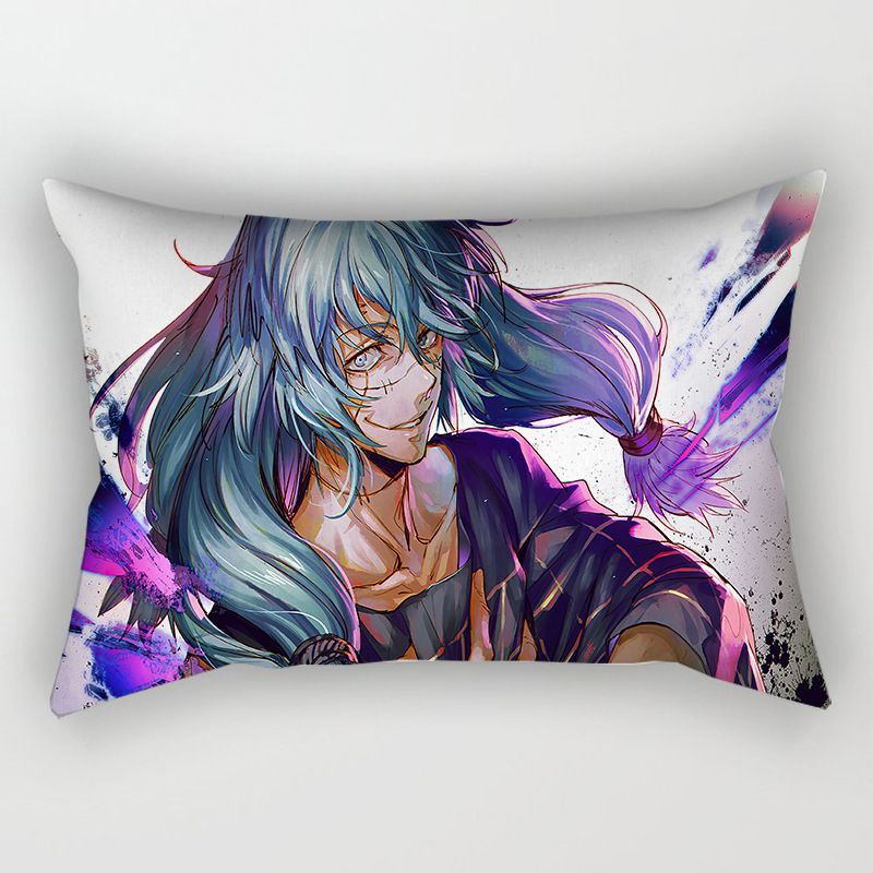 Vỏ Gối Chữ Nhật In Hình Anime Độc Đáo