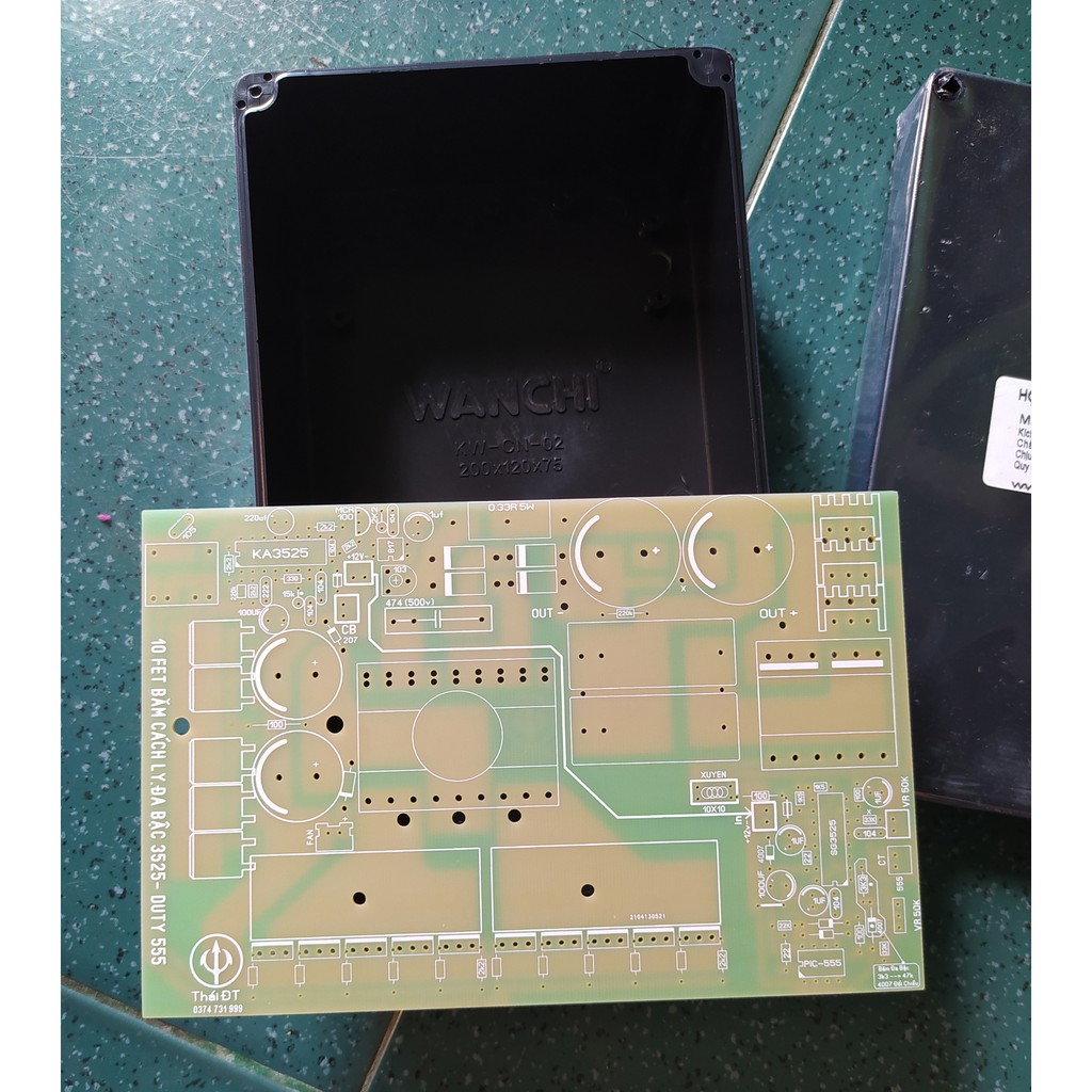 PCB - MẠCH KÍCH 10 MOSFET TÍCH HỢP MẠCH BĂM CÁCH LY ĐA BẬC - PCB MẠCH 10 FET