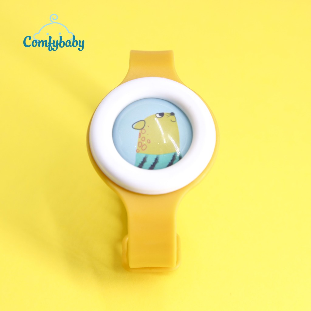 Đồng hồ chống muỗi cho bé KUB - Comfybaby hương tinh dầu tự nhiên