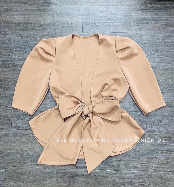 Áo Peplum Nơ Bigsize (60kg-&gt;90kg)