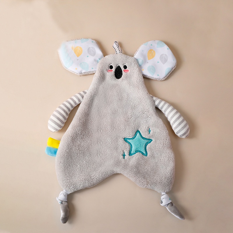 Khăn Lau Tay Bằng Vải Nhung San Hô Thấm Hút Nước Nhanh Khô Thiết Kế Dễ Thương Tiện Dụng Cho Nhà Bếp