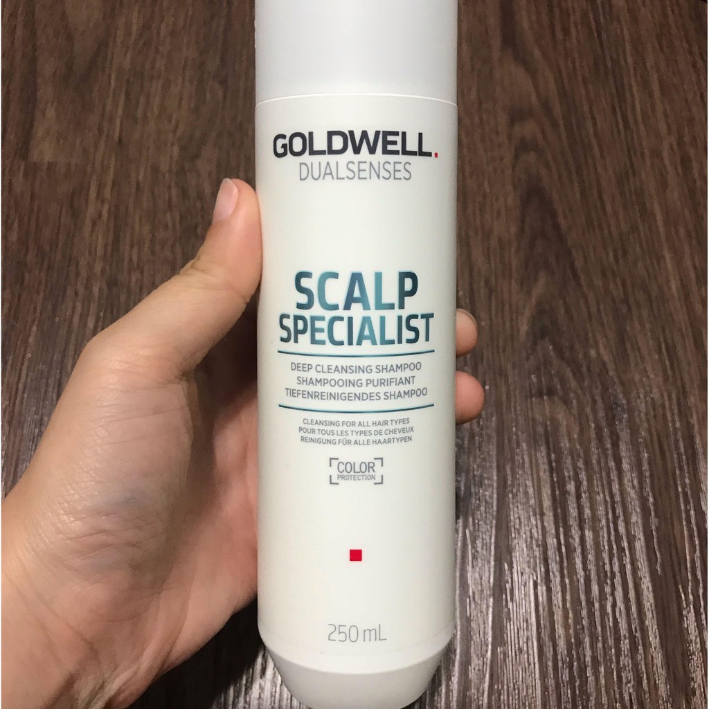 🇩🇪Goldwell🇩🇪 Dầu gội cân bằng dầu Goldwell Deep Cleasing Scalp Specialist Shampoo 250ml