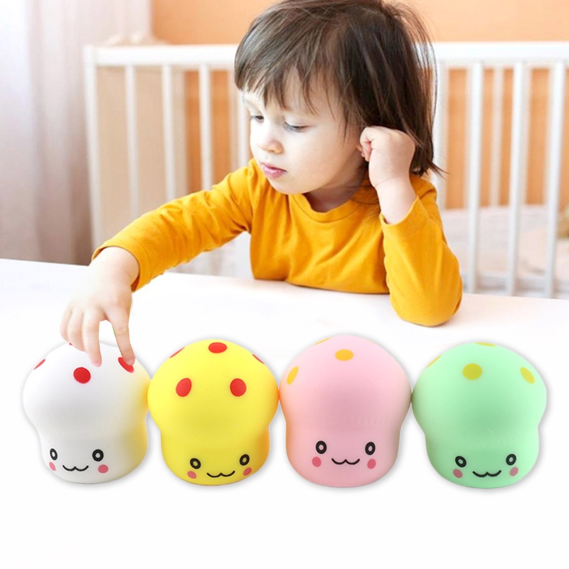 Đồ chơi squishy Giảm Stress Hình Cây Nấm Dễ Thương Cho Bé