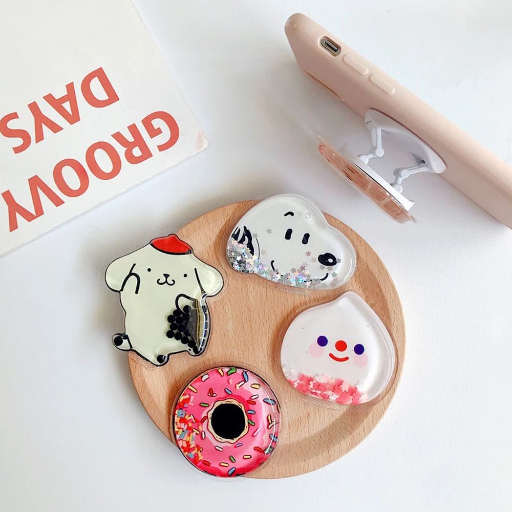 Giá đỡ điện thoại túi khí chuyển động được hình Cinnamoroll dễ thương