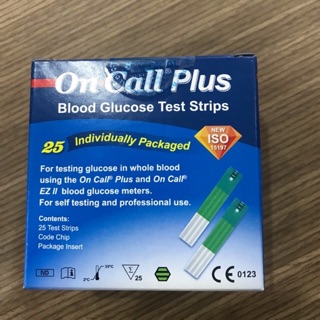 Que thử đường huyết On Call Plus date xa