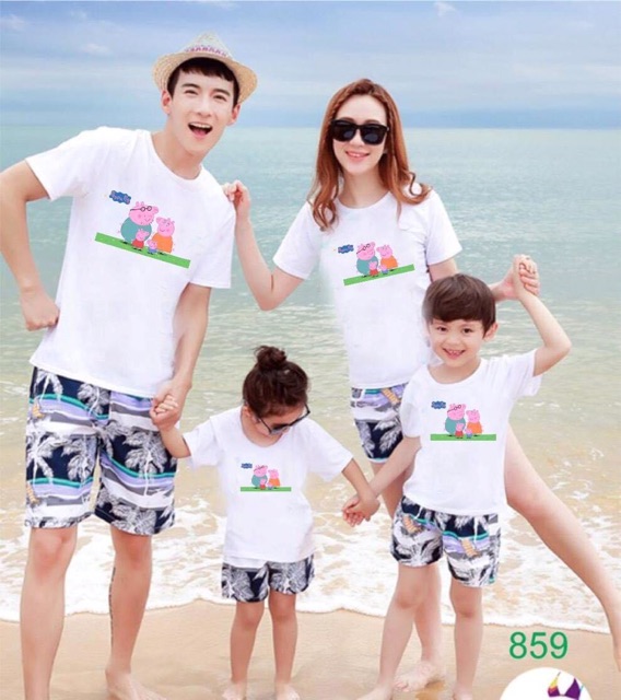 áo gia đình Thun Cotton SIÊU SALE CHỚP NHOÁNG