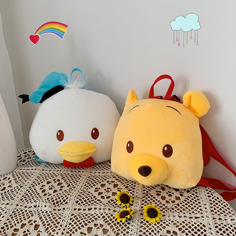 Ba lô nhồi bông hình hoạt hình dễ thương cho bé