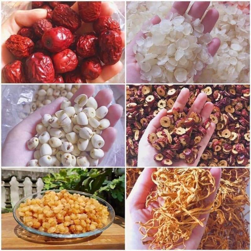 Mua 100g nguyên liệu nấu chè dưỡng nhan
