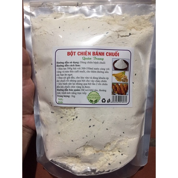 Bột chiên bánh chuối túi 1kg loại cao cấp trộn sẵn