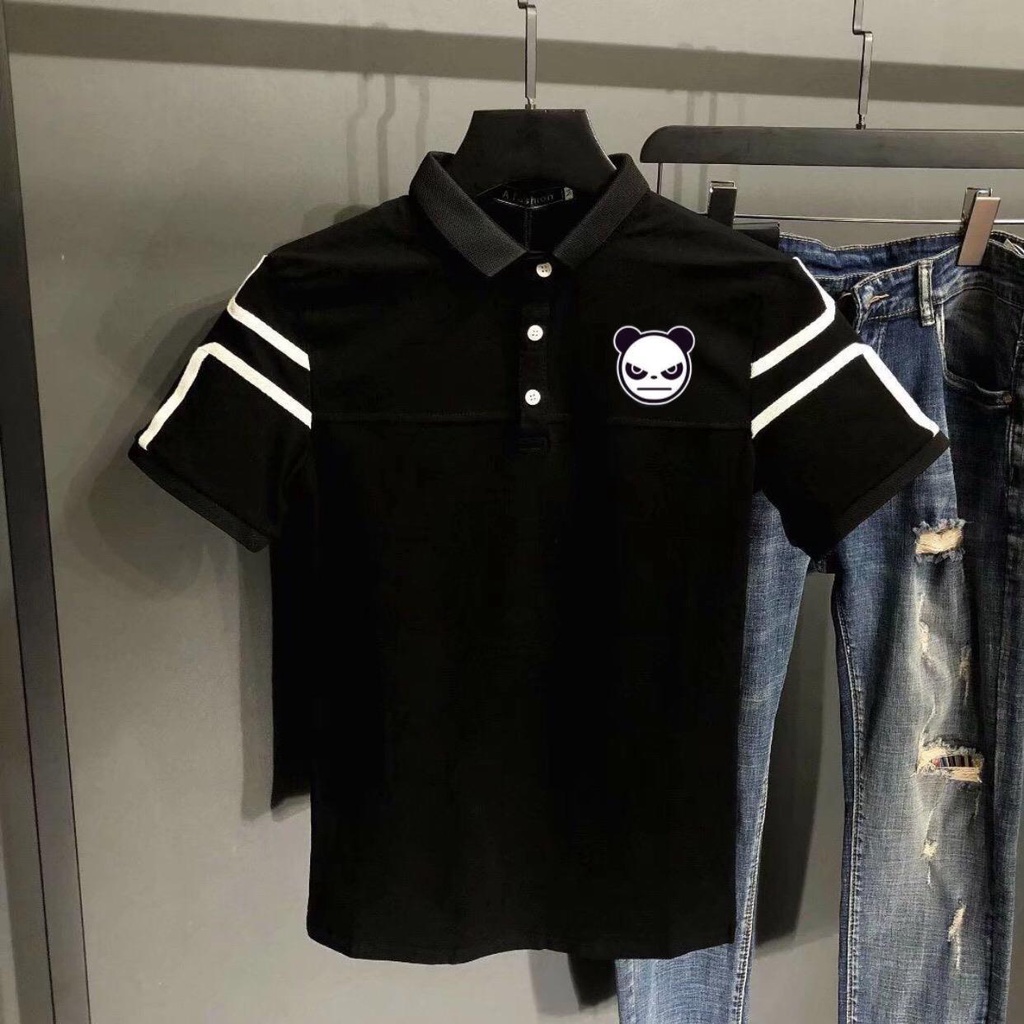 Áo polo Ngắn Tay Phong Cách Anh Quốc Thời Trang Cho Nam