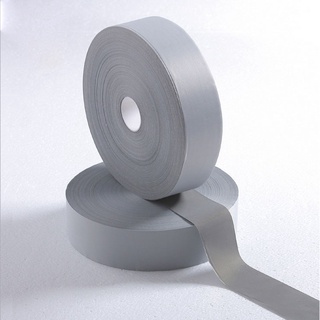 Dây Poly Màu Xám Phản Quang (2.5cm - 5cm)