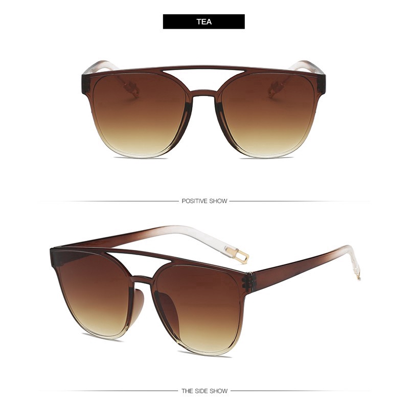 Kính mát gọng trong suốt đơn gỉan cho nam và nữ