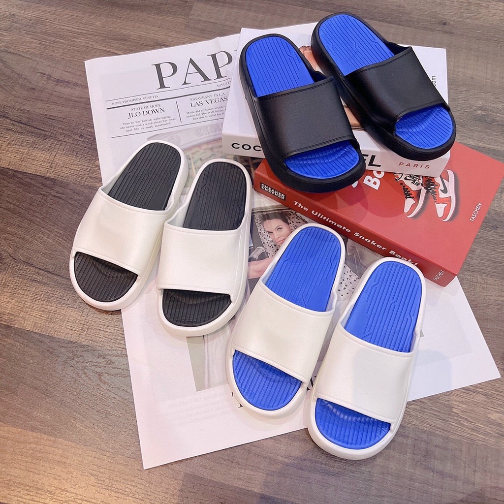 Dép bánh mì nam nữ unisex hàng chính hãng cao cấp siêu nhẹ siêu êm chân phong cách ulzzang EL1118