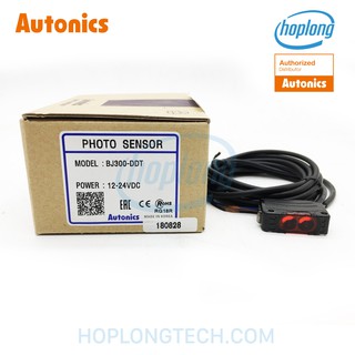 BJ300-DDT Cảm biến quang điện khoảng cảm biến 300mm Autonics khuếch tán ngõ ra NPN hở
