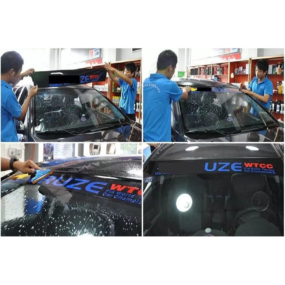 Tem dán kính lái phản quang 7 màu Sparco