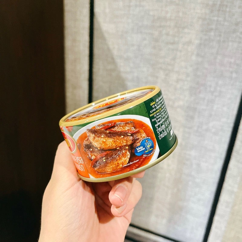 Cá Thu Chiên Sốt Chua Cay Roza Thái Lan, Cá Hộp Thơm Ngon Chính Hãng 140g, lốc 4 hộp cá thu roza