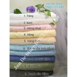 Khăn tắm Muji Organic xuất Nhật 60x120 (250g) ♥️ Khăn sợi cotton nhẹ nhàng.