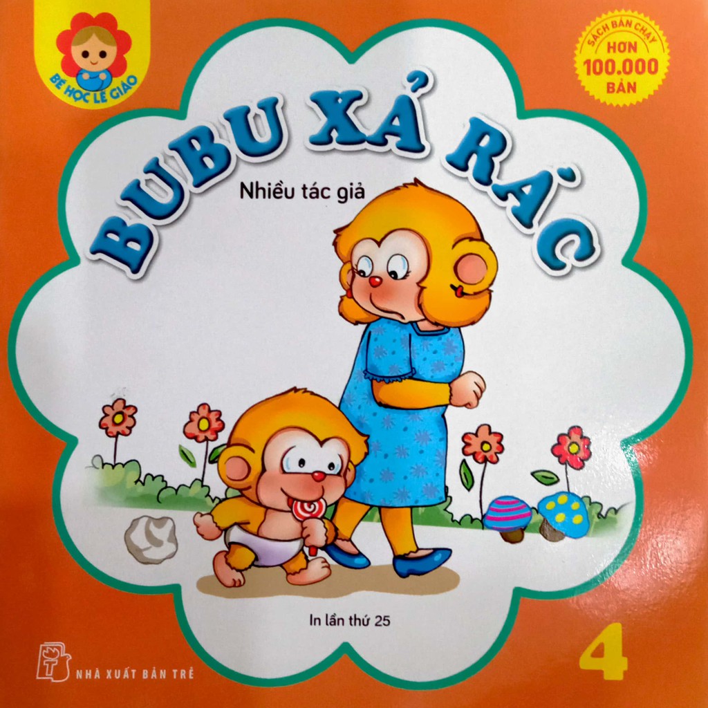 Sách - Bé Học Lễ Giáo - BUBU - Bộ 5 quyển truyện về Bubu (Ngẫu nhiên khác tập)