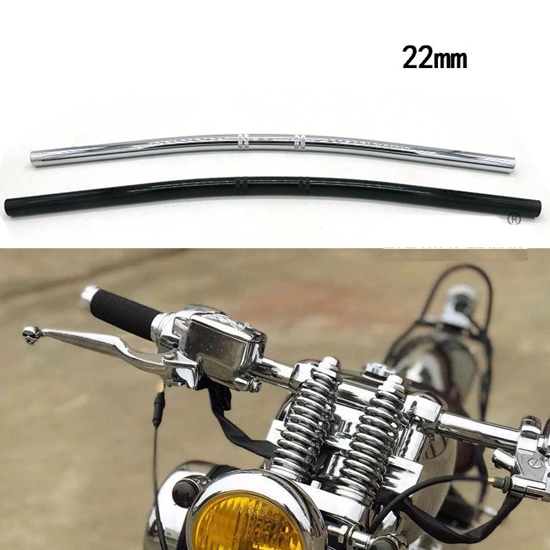 Ghi đông ngang 22 mm chuyên dùng cafe racer