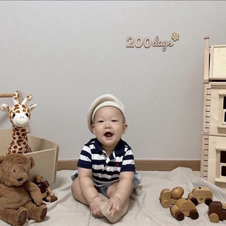 [BEAR ROOM] Set lịch gỗ mini chụp ảnh bé (có sẵn)