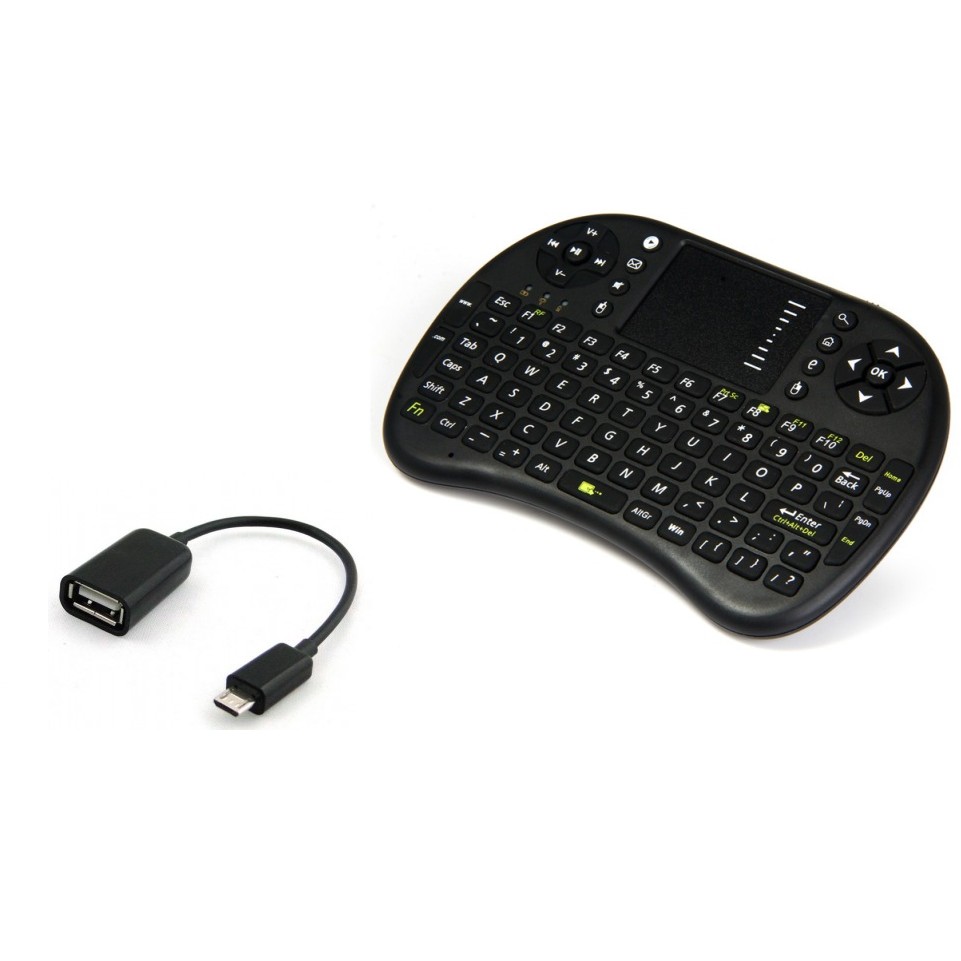 --HOT--Bộ combo bàn phím không dây minikeyboard và cáp