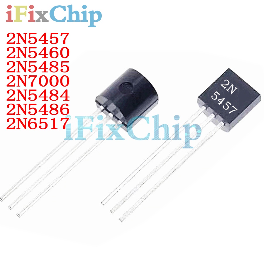 20 Cái / lô 2N5457 5457 TO-92 2N5457 2N5460 2N5485 2N7000 2N5484 2N5486 2N6517 Transistor Đa Năng ❆