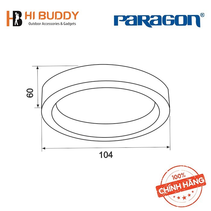 Đèn LED Paragon Downlight 7W/ 9W/ 12W Có Đổi Màu (PRDOO Series) Hàng Chính Hãng – HIBUDDY