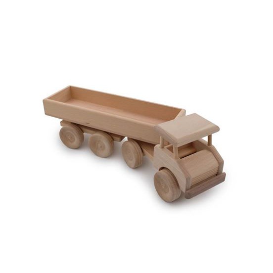Ô tô thùng 4 bánh cho bé từ 1 tuổi - Đồ chơi gỗ Montessori cao cấp xuất khẩu châu Âu
