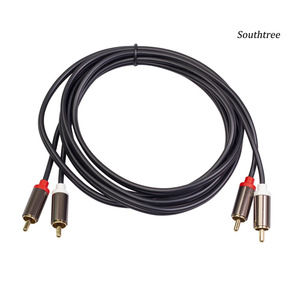 Dây Cáp Âm Thanh Mạ Vàng 2rca Sang 2 Rca Dài 3 / 2 / 1m