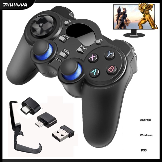 Tay CầM Chơi Game Không Dây JL-2.4G Cho PS3 Android Smart TV Box Laptop Tablet PC