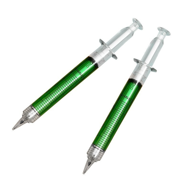 Bút Chì Bấm Tự Động Hình Kim Tiêm Độc Đáo