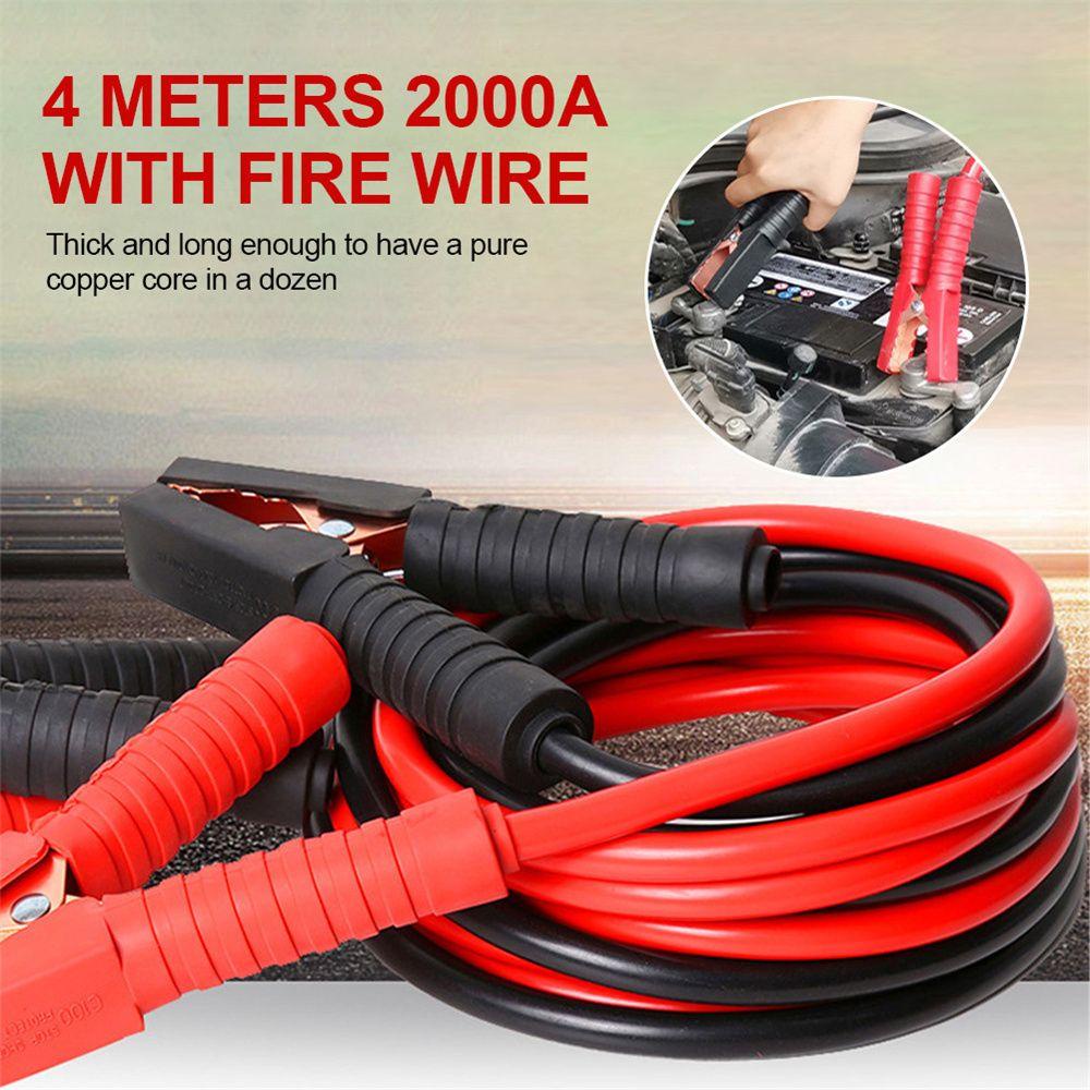Dây Cáp Khởi Động Khẩn Cấp 4M / 2000 Amp 2.5M / 1000 Amp Chuyên Dụng