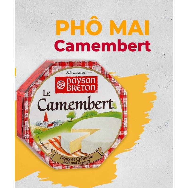 Phô mai camembert/brie 125g