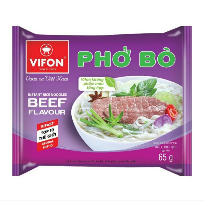 phở bò Vifon gói 65g