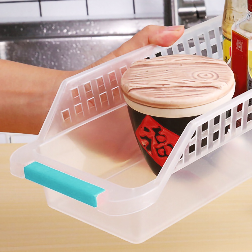 Khay Đựng Rau Củ Quả Để Tủ Lạnh Tiết Kiệm Không Gian