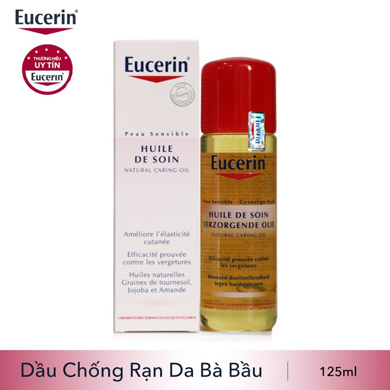 ✅[CHÍNH HÃNG] Dầu Trị Rạn Da Eucerin Natural Caring Oil 125ml