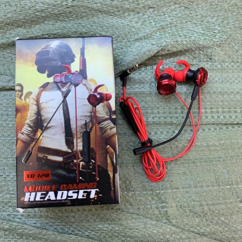 Tai Nghe Chơi Game PUBG XG-120, Tai nghe Gaming có micro âm thanh stereo dùng chơi game bản quốc tế chính hãng Vupa Tech