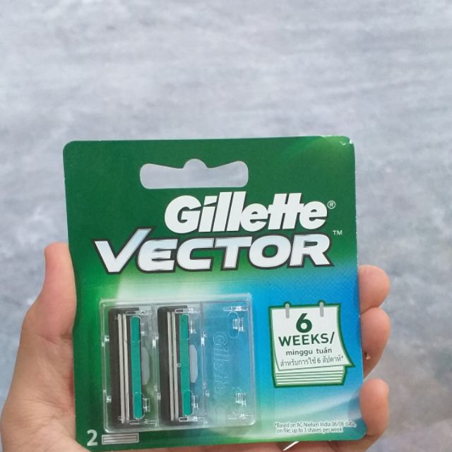 Lưỡi Cạo Kép Gillette Vector