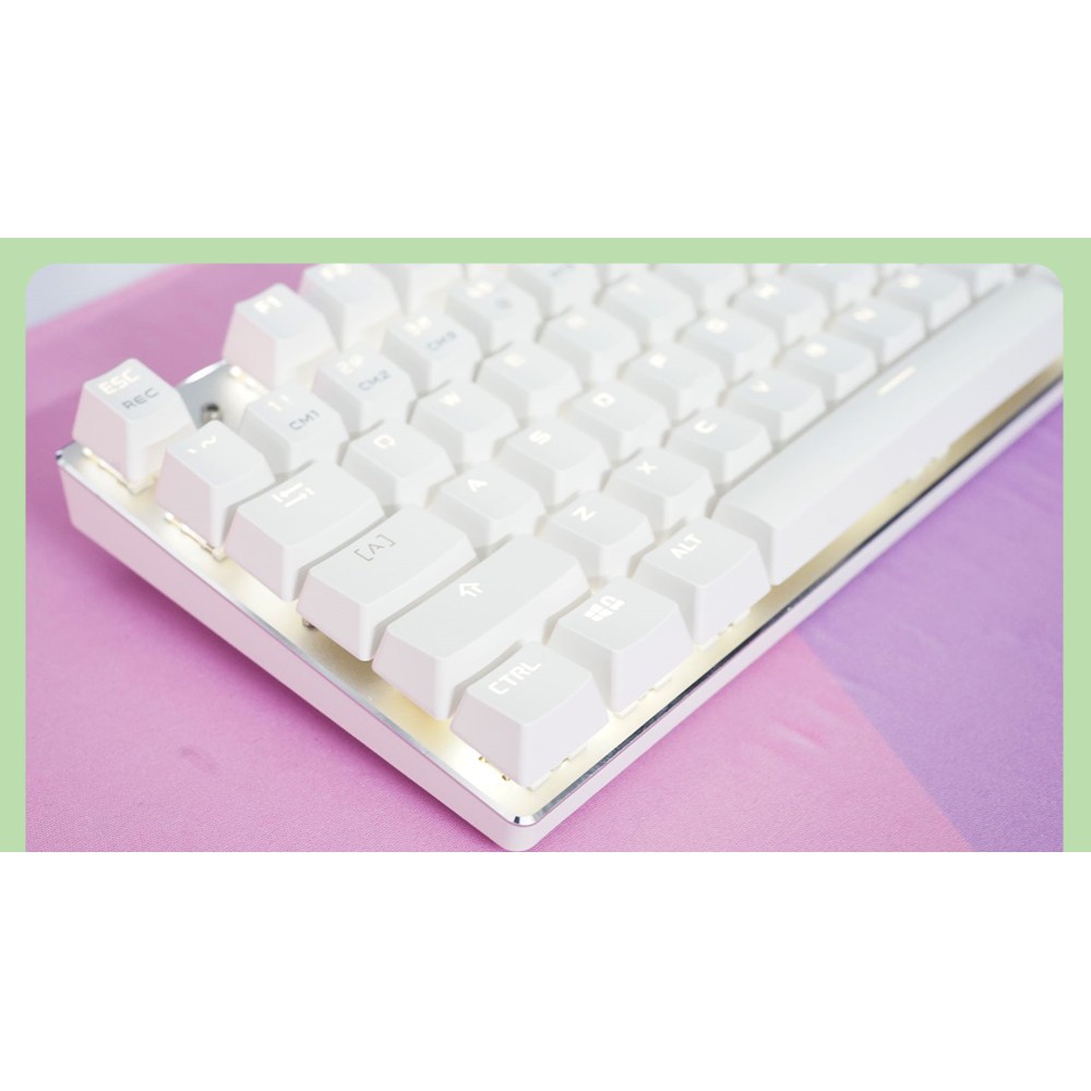 BÀN PHÍM CƠ ZERO METOO FW104 LED TRẮNG | BigBuy360 - bigbuy360.vn