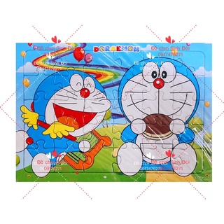 Tranh ráp hình giấy 30 miếng 10*14cm