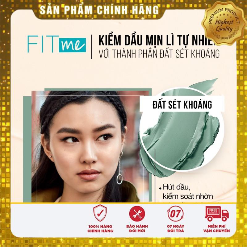 [CHÍNH HÃNG] Kem Nền Chống Nắng Fit Me Maybelline New York Matte SPF 22 30ml | BigBuy360 - bigbuy360.vn