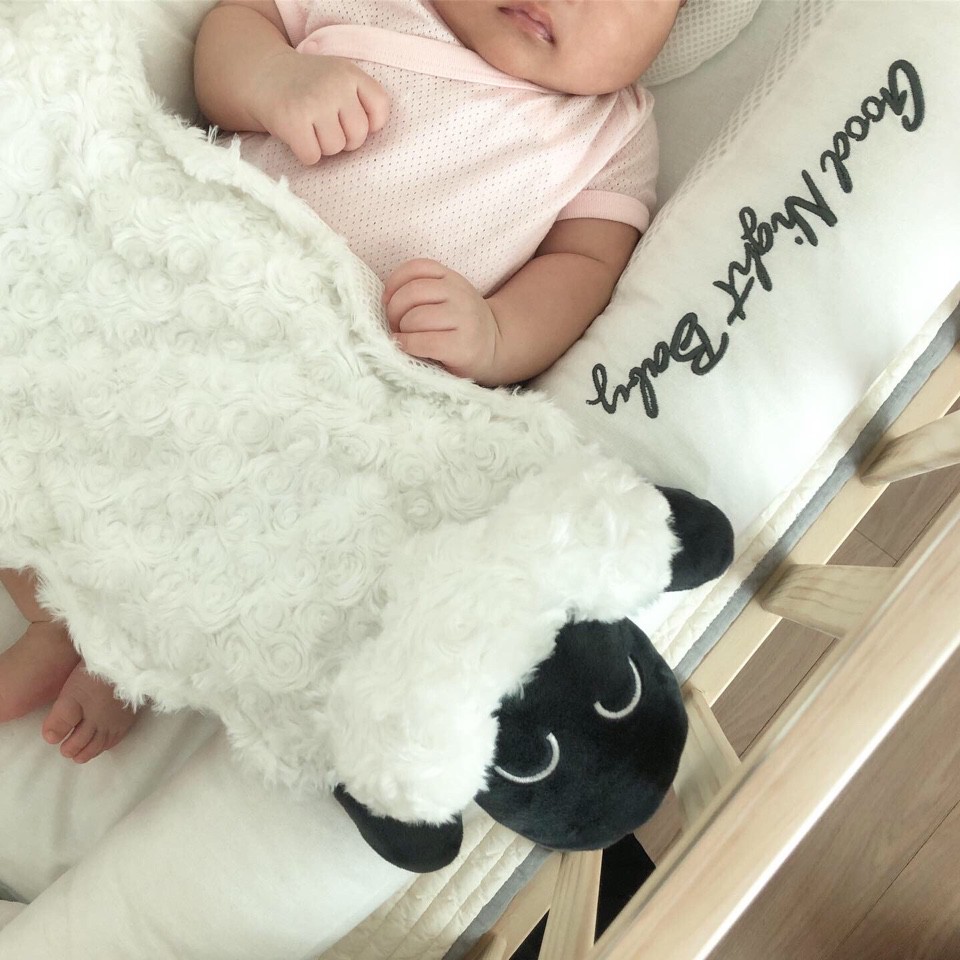 GỐI CHẶN CỪU GOOD NIGHT BABY ELLUSBEN - HÀN QUỐC