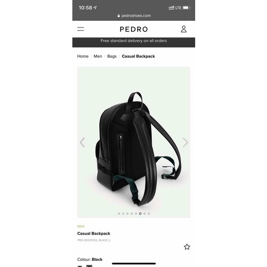 Balo Pedr0 Casual Backpack mềm mịn