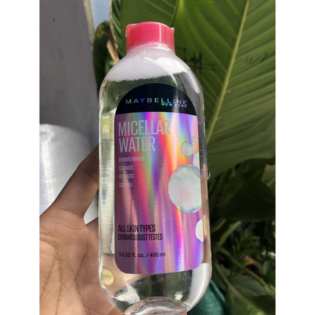 Nước Tẩy Trang Maybelline 4 Trong 1 Không Cồn Cho Mọi Loại Da 400ml