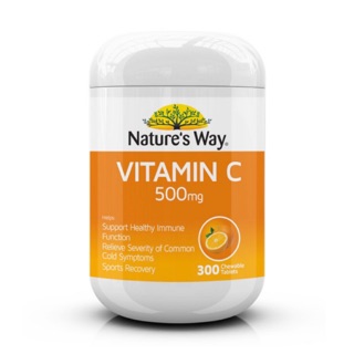 Kẹo ngậm Nature’s Way Vitamin C 500mg 300 viên Úc