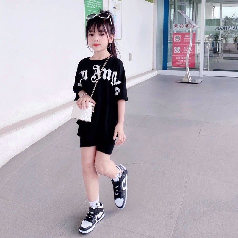 Sét bộ thể thao chữ Angel hot hè (kèm video)