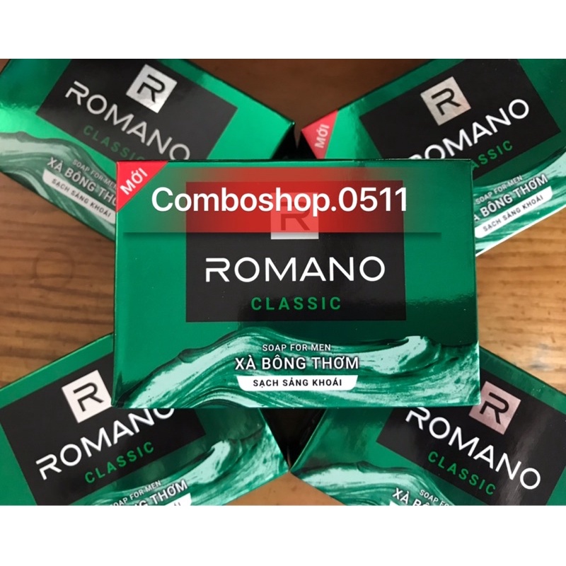 Xà bông Romano 90g xà bông thơm sạch sảng khoái