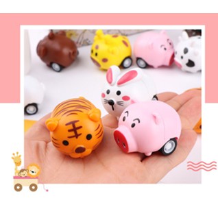 Đồ chơi chạy đà hình động vật tăng vận động cho bé, trưng bày A35